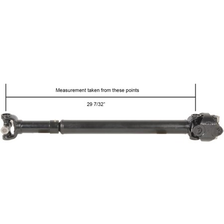 A1 Cardone Remanufactured  Prop Shaft, 65-9661 65-9661